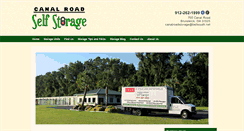 Desktop Screenshot of canalroadselfstorage.com